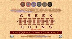 Desktop Screenshot of greekchallengecoins.com